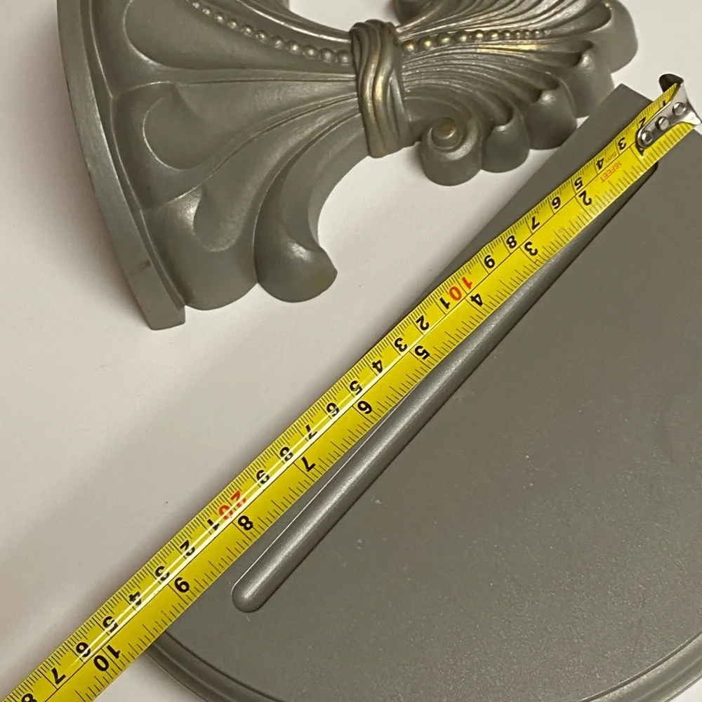Home Interiors Vintage Fleur De Lis Accent Wall Planter/shelf